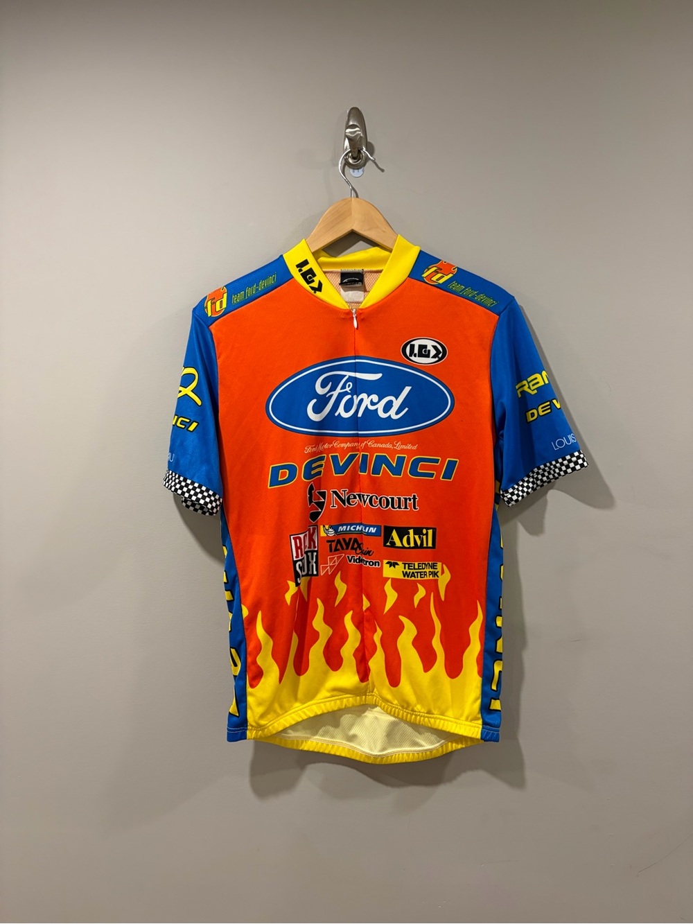 Louis Garneau Ford Racing Cycling Bike Jersey